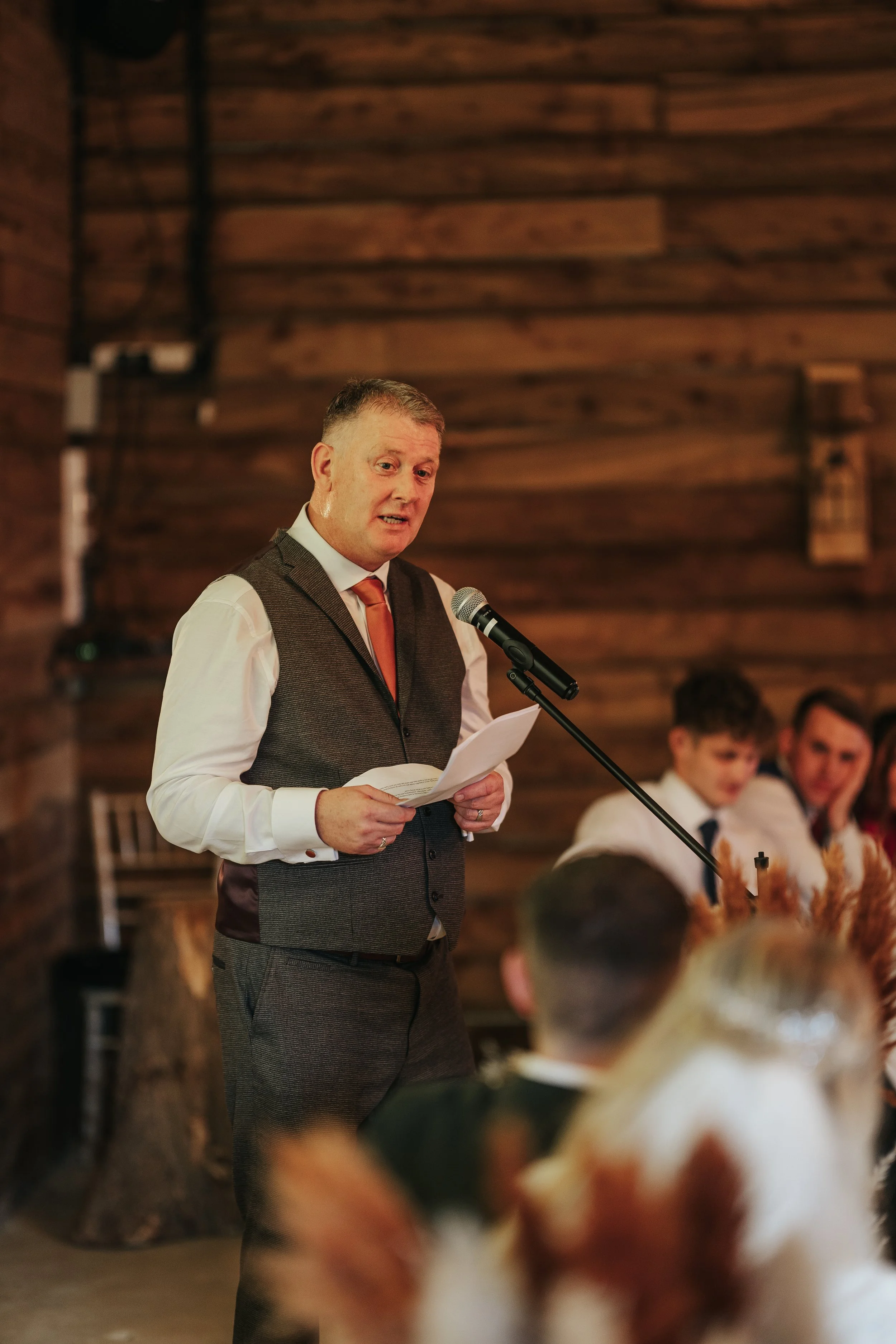 Loella and Gregg wedding portrait at Southlands Barn